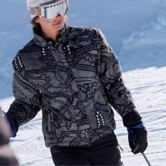 New FP Movement Bunny Slope Printed Puffer - Midnight Combo - Picture 3 of 9